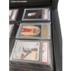 Docsmagic.de Premium Graded Card Slab Zip-Album Black - 40 Pockets