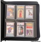 Docsmagic.de Premium Graded Card Slab Zip-Album Black - 40 Pockets
