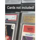 Docsmagic.de Premium Graded Card Slab Zip-Album Black - 40 Pockets