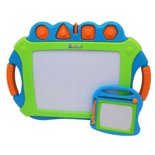 alldoro 68515 Zeichentafel und kleine Magnettafel, 2er Set, 45 x 31,5 cm