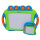 alldoro 68515 Zeichentafel und kleine Magnettafel, 2er Set, 45 x 31,5 cm