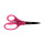 Fiskars Schülerschere, Ab 10 Jahren, Länge: 17 cm, Für Rechts- und Linkshänder, Rostfreie Stahl-Klinge/Kunststoff-Griffe, Pink, Glitter, 1023915