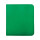UP - 12-Pocket Zippered PRO-Binder - Green