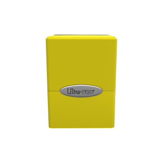 Ultra Pro UP - Deck Box - Satin Cube - Lemon Yellow