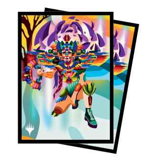 Ultra Pro - The Lost Caverns of Ixalan 100ct Deck Protector® Sleeves Huatli, Poet of Unity for Magic: The Gathering, Protect MTG Cards from Scuffs & Scratches, Standard Size Card Sleeve Protector
