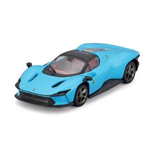 Bburago Ferrari Daytona SP3: Model Car 1:43 Scale Blue (18-36914BL)