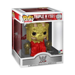 Funko Pop! Super: Triple H - (Skull King) - WWE - Vinyl-Sammelfigur - Geschenkidee - Offizielle Handelswaren - Spielzeug Für Kinder und Erwachsene - Sports Fans - Modellfigur Für Sammler und Display