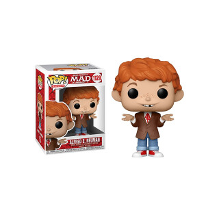 Funko TV: MAD TV- Alfred E. Neuman. Chase!! This POP! Figure Comes with a 1 in 6 Chance of Receiving The Special Addition Alternative Rare Chase Version Funko Standard