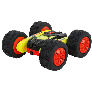 Carrera RC 2,4GHz Turnator - Glow in The Dark ? Ferngesteuertes Auto für drinnen & draußen ? Elektro-Mini-Car zum Mitnehmen inkl. Fernbedienung ? Spielzeug für Kinder ab 6 Jahren & Erwachsene