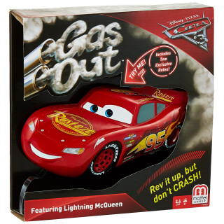 Mattel Disney Cars Toys FFK03 Gas Out Card Game
