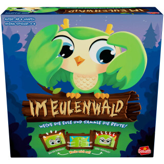 Goliath Im Eulenwald, Kinderspiel mit Eule ab 4 Jahren für Jungen und Mädchen, Brettspiel für 2-4 Spieler, Familienspiel für Kids