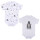 CERDÁ LIFES LITTLE MOMENTS Baby-Jungen 2200008945_t36m-c53 2er-Pack Body für den Sommer, Kleidung aus 100% Baumwolle, Star Wars, offizielles Lizenzprodukt von Disney, Grau, 98