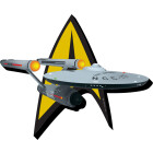 Star Trek - Ship & Logo Funky Chunky Magnet