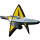 Star Trek - Ship & Logo Funky Chunky Magnet