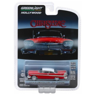 1:64 Christine (1983) - 1958 Plymouth Fury (Evil Version with Blacked Out Windows) Solid Pack