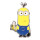 Universal Minions Kevin Eating Banana Emaille Pin