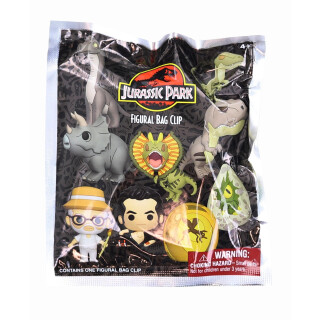 Monogram International Jurassic Park 3D Foam Bag Clip | One Random