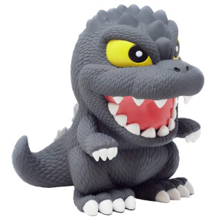 Monogram Godzilla Tirelire Godzilla Kawaii 75003, 20 cm, Grau