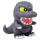 Monogram Godzilla Tirelire Godzilla Kawaii 75003, 20 cm, Grau