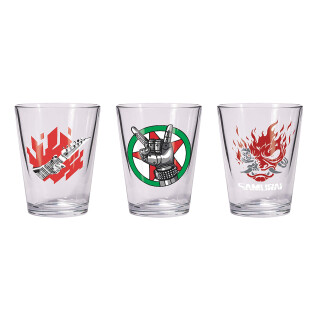 Dark Horse Horse 2077: Shot Glass Set, rot