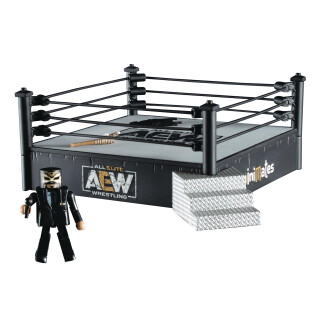 DIAMOND SELECT TOYS AEW Minimates Deluxe Westling Wing Spielset