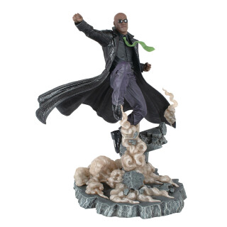 THE MATRIX GALLERY DLX MORPHEUS PVC STATUE