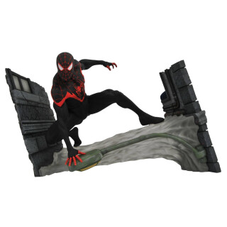 Diamond Select Toys APR202660 Marvel-Galerie: Miles Morales Statue, Stern, Schwarz
