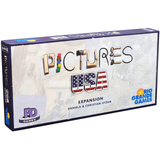 Rio Grande Games Pictures USA, 3-5 Spieler, Partyspiel, Zuhause, Indoor
