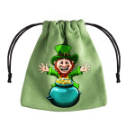 Q-Workshop QWOBSTP1 Lucky Green Dice Bag - Pot of Gold