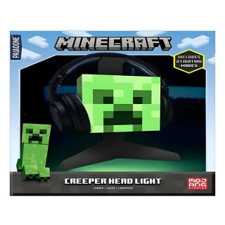 Minecraft Creeper Headset Stand Leuchte