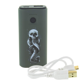 Harry Potter Todesser Powerbank, extrem langlebig, 5,200 mAh, tragbares Ladegerät, USB-Eingang/Ausgang für die meisten Smart-Geräte