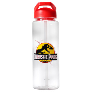 Half Moon Bay Jurassic Park - I Survive Jurassic Park - June 1993" Plastikwasserflasche mit Strohhalm 700ml