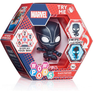 Wow! Pods Avengers Figuren - Wakanda Forever Black Panther | Avengers Fanartikel Offizielle Marvel Legends Superhelden Leuchtende Wackelfigur | Marvel Fanartikel Sammelspielzeug…
