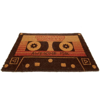 Marvel´s Guardians Of The Galaxy Fußmatte (Awesome Mix Design) Kokos Fußmatte 40cm x 60cm - Offizielles Lizenzprodukt