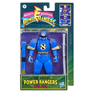 Power Rangers Retro-Morphin Ninjor Fliphead Figur de Stahl