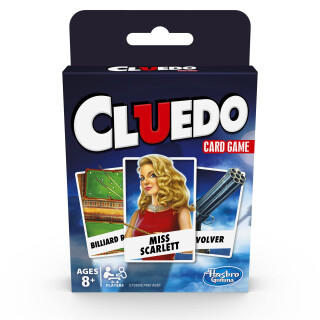 Hasbro Gaming E7589FS4 Classic Card Game CLUE FIN + SWE