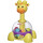 Playskool Kreiselspaß Giraffe, Spiel mit hüpfenden Bällen für Babys und Kleinkinder ab 1 Jahr (Amazon Exclusive)