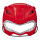 Power Rangers Rote Ranger-Maske
