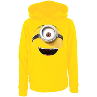 MINIONS Hoodie Stuarts lachendes Gesicht (M)