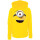 MINIONS Hoodie Stuarts lachendes Gesicht (M)