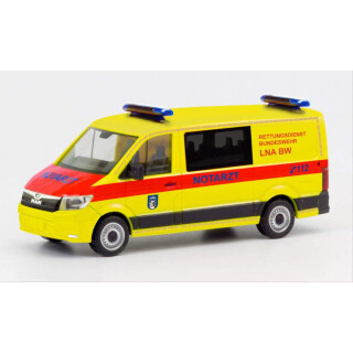 Herpa 700757 - 1/87 MAN TGE Flachdach "Rettungsdienst Bundeswehr LNA BW"