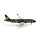 herpa Modellflugzeug Eurowings Airbus A320 BVB Fanairbus - D-AEWM, Miniatur im Maßstab 1:400, Sammlerstück, Modell mit Standfuß, Metall