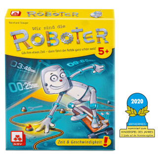 NSV - 4506 - Wir sind die Roboter - nominiert Kinderspiel des Jahres 2020 - Kinderspiel ab 5 Jahren