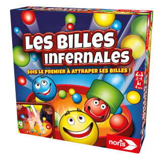Simba - Les Billes Infernales – Gesellschaftsspiel – 2 bis 4 Spieler – 3 Schwierigkeitsstufen – ab 4 Jahren – französische Version – 6064480002