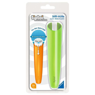 Ravensburger tiptoi Stifthülle zum Wechseln in Grün / Wechselhülle für den tiptoi Stift mit Aufnahmefunktion / Geeignet für Kinder ab 3 Jahren