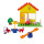 BIG-Bloxx Peppa Garten Haus - Peppas Garden House, Construction Set, BIG-Bloxx Set inklusive Peppa und Luzie Locke, 26 Teile, für Kinder ab 18 Monaten