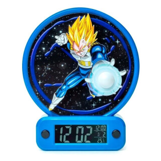 Teknofun 811350 Ball Z Alarm Clock & Lampe Vegeta Blau