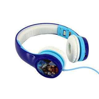 Teknofun - Dragon Ball Super Kopfhörer - Trunks und Goten - Klappbares Headset - 3,5 mm Klinkenanschluss - Verstellbares Stirnband - Blau - Für Kinder und Erwachsene