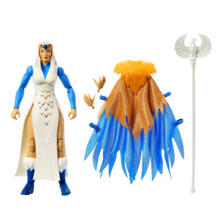 MASTERS OF THE UNIVERSE Masterverse Sorceress Actionfigur - 18 cm, 30 Bewegungspunkte, Zubehörteile, für Sammler und Fans ab 6 Jahren, HLB43