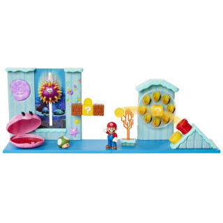 Jakks Pacific World of Nintendo Super Mario Deluxe Playset Underwater Spiele
